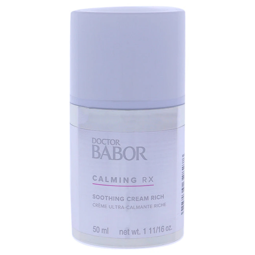 Calming Rx Soothing Cream Rich by Babor for Women - 1.7 oz Cream