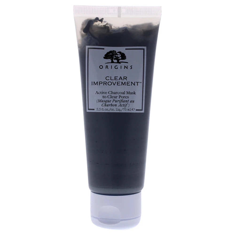 Clear Improvement Active Charcoal Mask by Origins for Unisex - 2.5 oz Mask