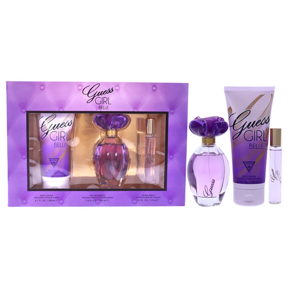 Guess Girl Belle by Guess for Women - 3 Pc Gift