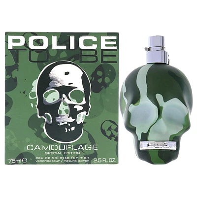 Police To Be Camouflage Cologne