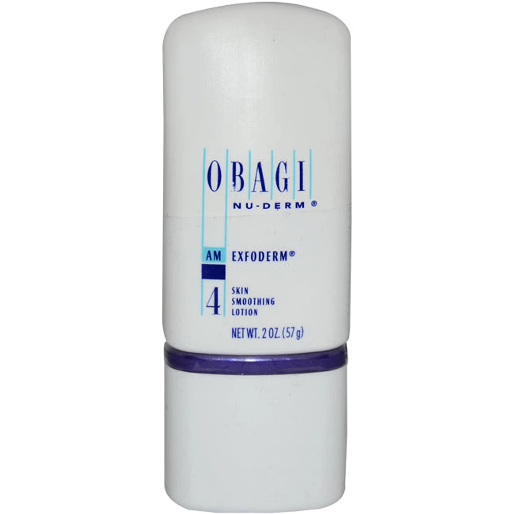 Obagi Nu-Derm #4 AM Exfoderm Skin Smoothing Lotion by Obagi for Women - 2 oz Lotion