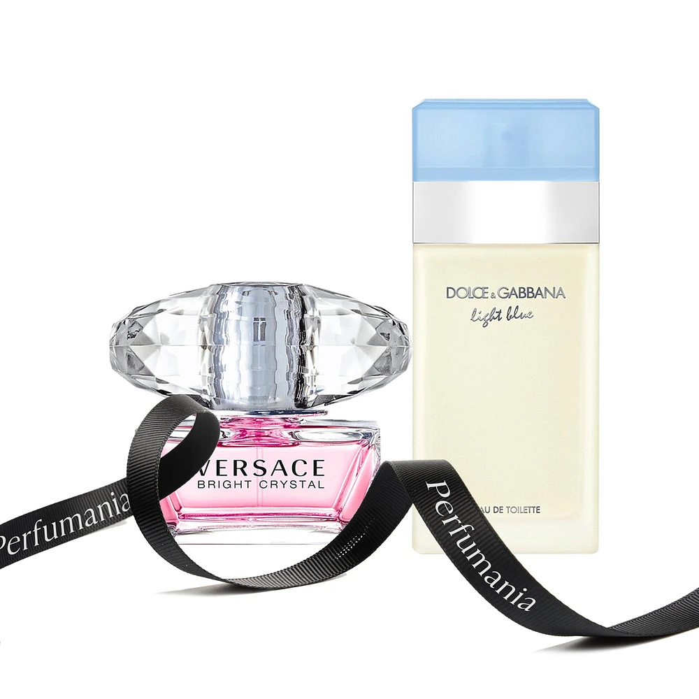 Bright Crystal By Versace And Light Blue By D&G