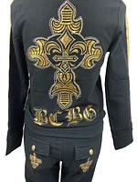 Ens. de survêtements orné dorures signé BCBG - en promo!