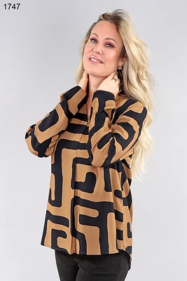 Printed overlay Top