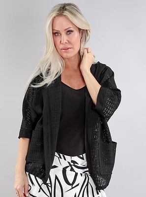 Cardigan à mailles avec capuchon - Michael Tyler