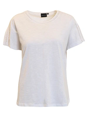 Cotton Top with polka dot lace