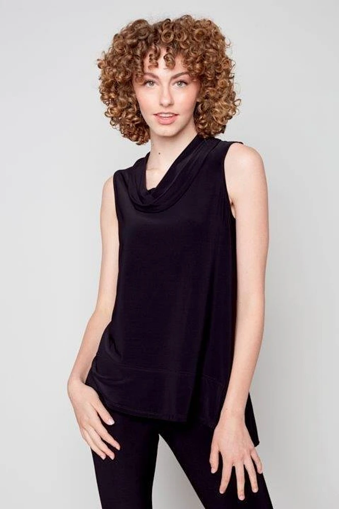 Asymmetrical sleeveless Top - Compli K