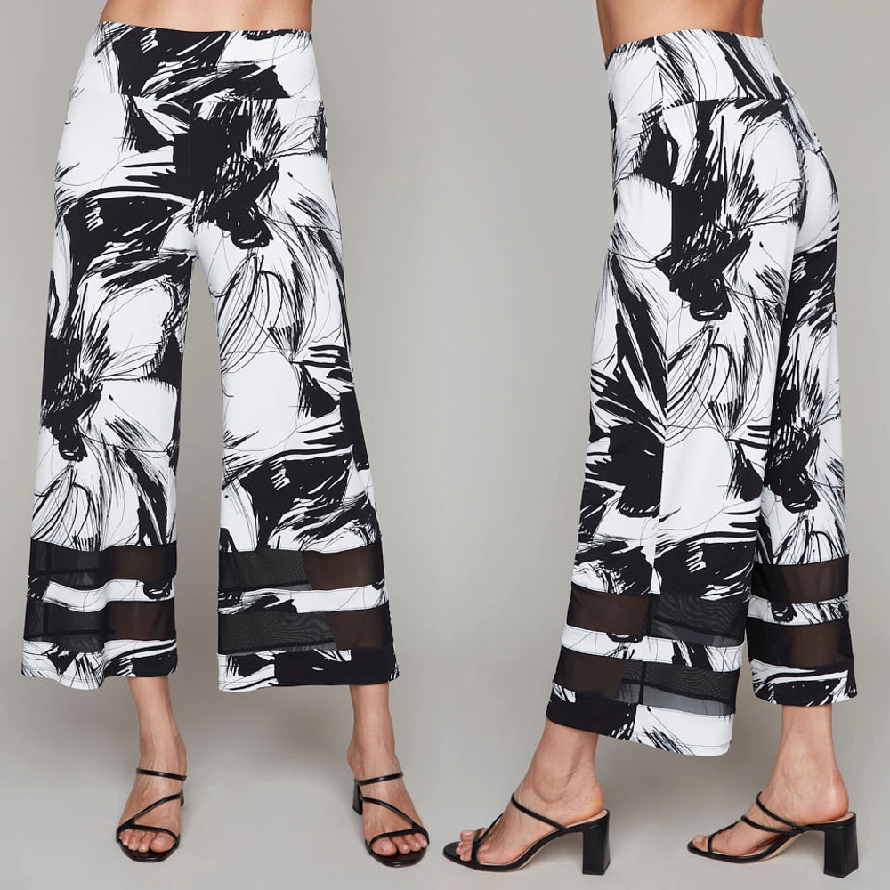 Pantalon capri avec bandes de mesh - Compli K
