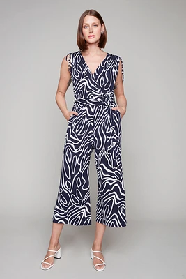 Jumpsuit cache-cœur avec ceinture - Compli K