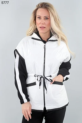 Waistedcoat with zip fastening