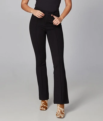 Pantalon évasé Azure Ponte avec surpiqure - Lola Jeans
