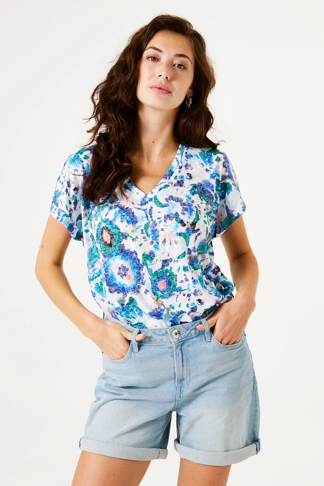 Haut en tissu ''burnout'' au look délavé - Garcia