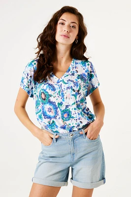Haut en tissu ''burnout'' au look délavé - Garcia