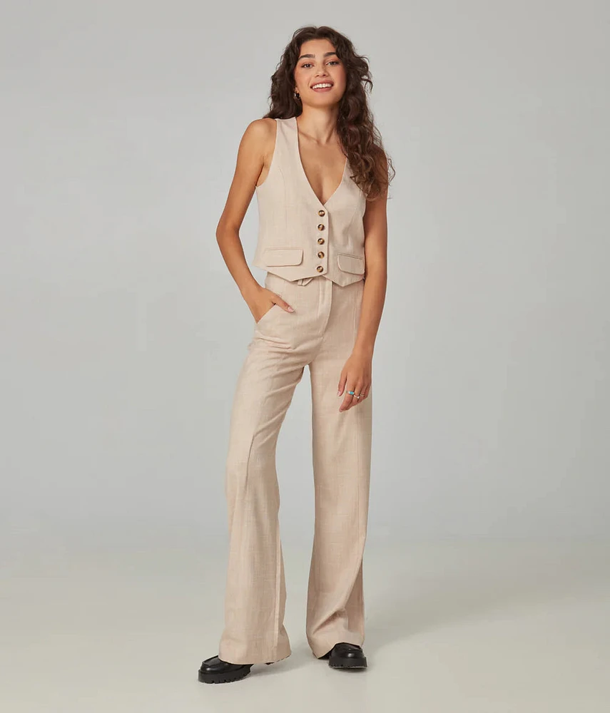 Pantalon tissé avec ceinture - Lola Jeans