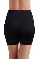 Short de bain midi ou yoga avec poches latérales