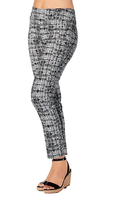 Pantalon à enfiler imprimé graphique