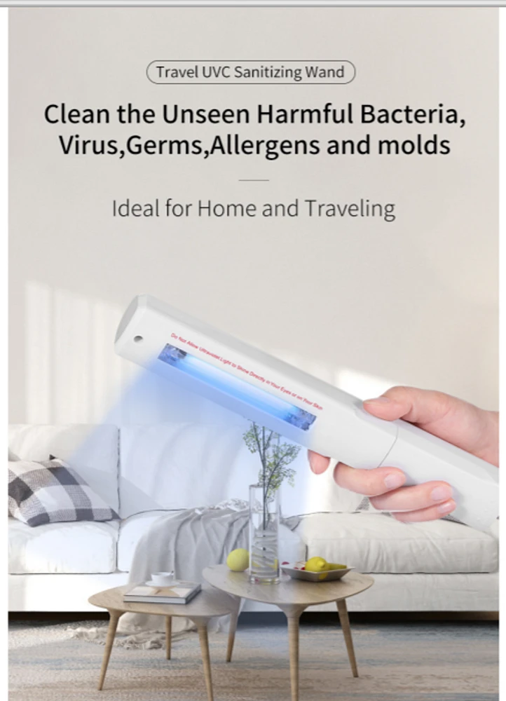 Disinfecting magic UV light