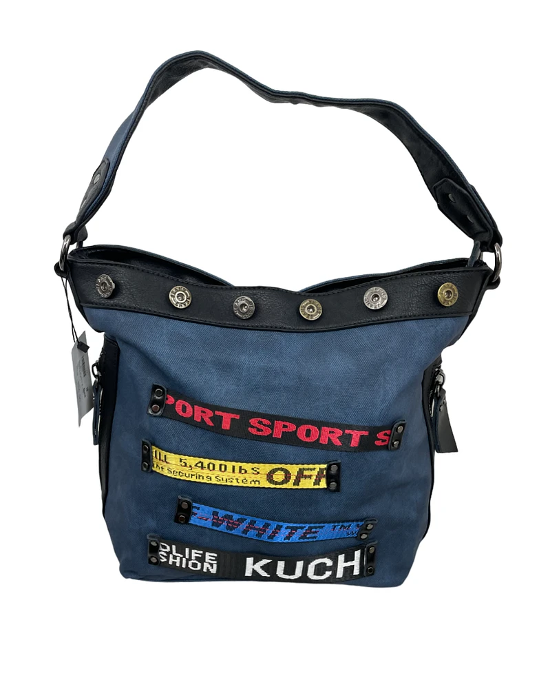Sac à main original de style sport - Grand format