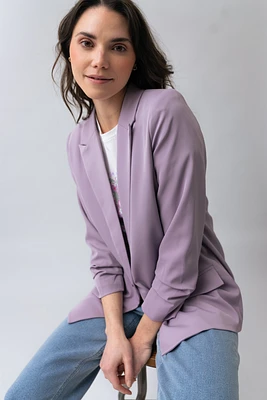 Le blazer ample à épaulettes