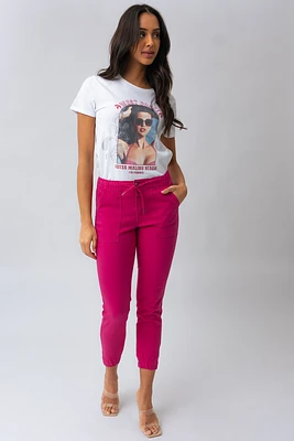 Le jeans jogger de couleur