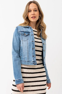 La veste en denim basique