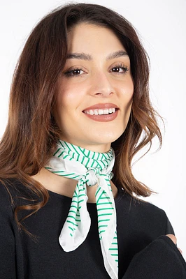 Foulard carré satin