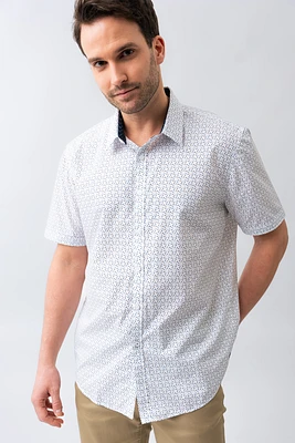 La chemise imprimé géo