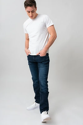 Le jeans étroit taille régulière | Modèle G_Fit