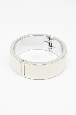 Bracelet similicuir texturé | 2 couleurs