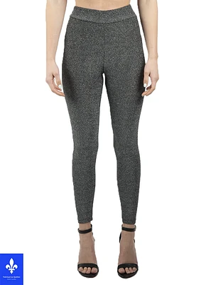 Legging brillant de soirée | Fabriqué au Québec