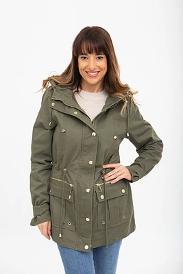 Manteau parka utilitaire | 2 couleurs