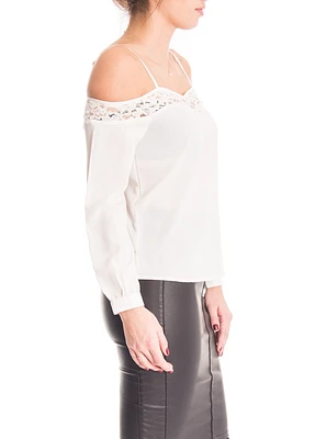 Blouse Pentagone à épaules dégagées