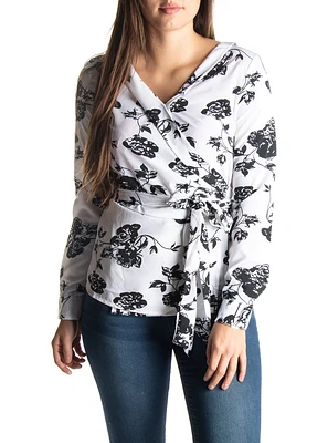 Blouse cache-coeur Pentagone