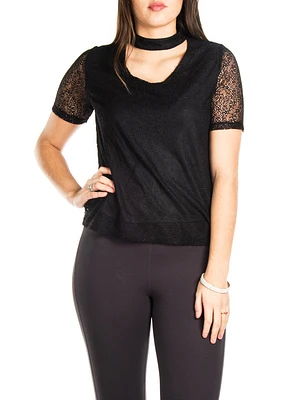 Blouse en dentelle