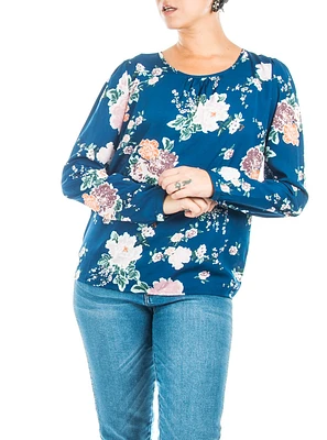 Blouse à imprimé floral