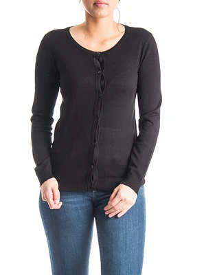 Cardigan basique boutonné
