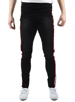 Legging pull-on à bandes colorées