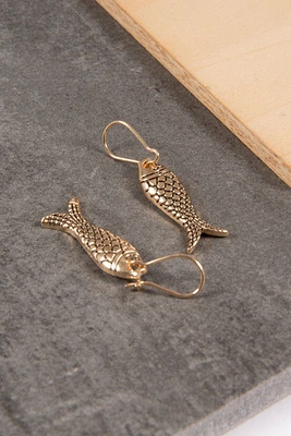 Boucles d'oreilles poissons