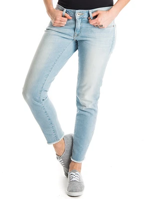 Jeans Mavi serena avec jambes effilochées. Taille basse.