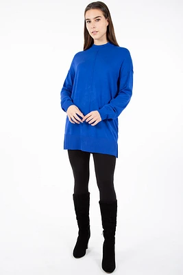 Robe tunique colorée coutures retournées | Fransa 2 couleurs