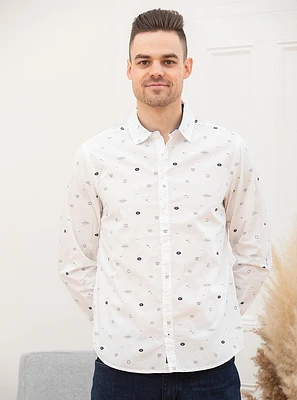 Chemise avec motifs | 2 couleurs
