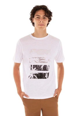 T-shirt imprimé palmiers | 3 couleurs