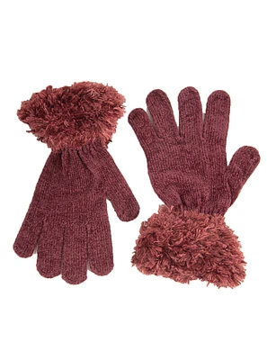 Gants en chenille