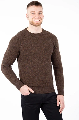 Chandail raglan tricot 2 tons | 3 couleurs
