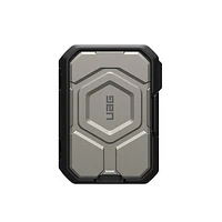 Magnetic Wallet with Kickstand for MagSafe Black/Titanium
