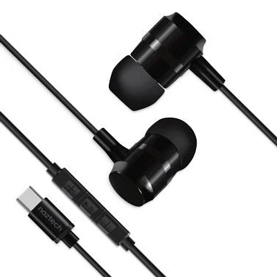 Naztech USB-C Metal Earphones