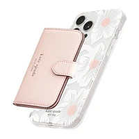 Portefeuille magnétique universel Kate Spade Morgan - Rose craie 