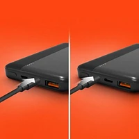 HyperGear 10000mAh 20W Single Port USB-C + 18W Single Port USB-A Portable Power Bank