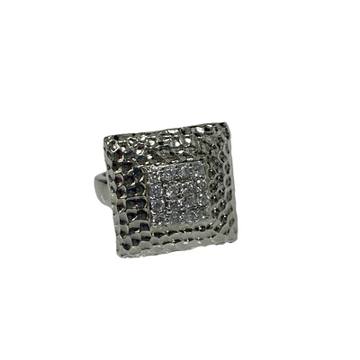 Hammered Silver Ring