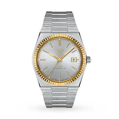 PRX Powermatic 80 18K Gold Bezel 40MM Watch